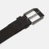 Cinto de ganga Pull-Up para homem, 40 mm, em couro preto