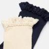 Conjunto de 2 pares de meias curtas com folhos Timberland® para mulher