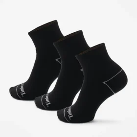 Conjunto de 3 pares de meias curtas com amortecimento total Bowden