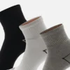 Conjunto de 3 pares de meias curtas com amortecimento total Bowden Conjunto de 3 pares de meias curtas com amortecimento total Bowden