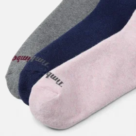 Conjunto de 3 pares de meias curtas para mulher Ashland em tom mesclado Conjunto de 3 pares de meias curtas para mulher Ashland em tom mesclado