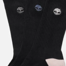 Conjunto de 3 pares de meias de cano curto com meio acolchoamento Sagamore Beach para mulher Conjunto de 3 pares de meias de cano curto com meio acolchoamento Sagamore Beach para mulher