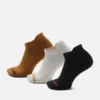 Conjunto de 3 pares de meias invisíveis Newmarket com amortecimento parcial Conjunto de 3 pares de meias invisíveis Newmarket com amortecimento parcial