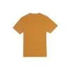 Estampado Casual Gola Redonda Calções Manga Curta Estilo Casal Amarelo