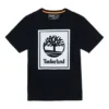 Estampado Casual Gola Redonda Calções Manga Curta Estilo Casal Preto