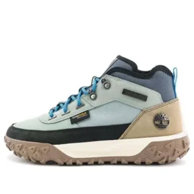 GreenStride Motion 6 Leather Super Ox “Nubuck Cinza Claro”