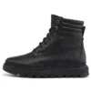 GreenStride Ray City 6-Inch Boot, impermeável e de largura ampla “Preto Full Grain”