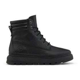 GreenStride Ray City 6-Inch Boot, impermeável e de largura ampla “Preto Full Grain”