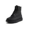 GreenStride Ray City 6-Inch Boot, impermeável e de largura ampla “Preto Full Grain”