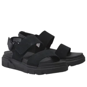 Greyfield 2 Sandálias com tira traseira “Preto Suede”