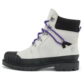 Heritage 6-Inch Boot com biqueira de borracha de 15 cm “Branca”