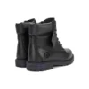 Heritage 6-Inch Boot impermeável “Couro preto com sola de borracha”