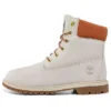 Heritage 6-Inch Boot impermeável “Nubuck Branco”