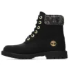 Heritage Boots com atacadores e sola de copo de 6 polegadas “Nubuck Preto”