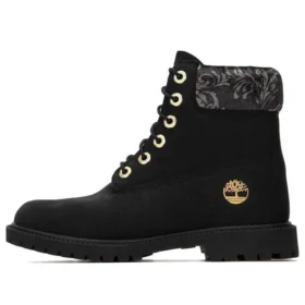 Heritage Boots com atacadores e sola de copo de 6 polegadas “Nubuck Preto”