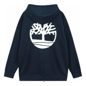Hoodie com logótipo Back Tree “Navy”