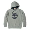 Hoodie com logótipo da árvore “Cinza”