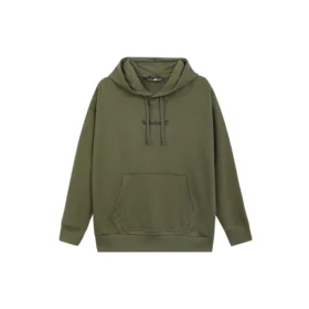 Hoodie com logótipo da árvore “Verde-oliva”