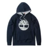 Hoodie com logótipo de árvore “Navy”