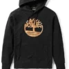 Hoodie com logótipo dourado “Preto”
