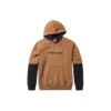 Hoodie com árvore bordada unissexo “Castanho”