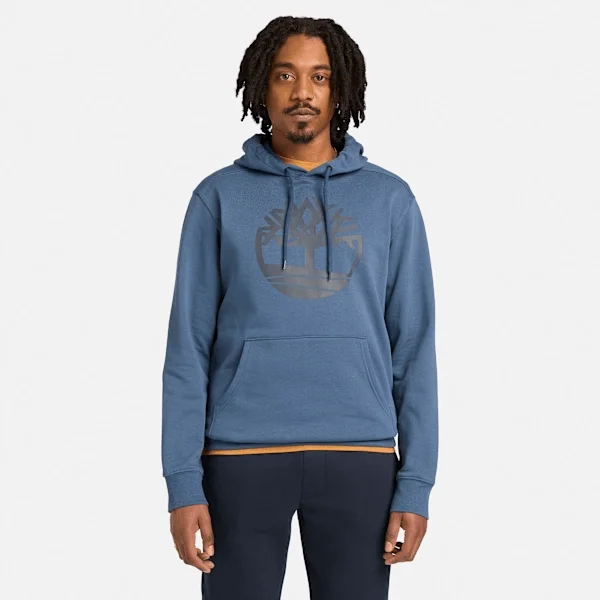 Hoodie Kennebec River Tree Logo para homem Hoodie Kennebec River Tree Logo para homem