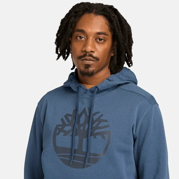 Hoodie Kennebec River Tree Logo para homem Hoodie Kennebec River Tree Logo para homem