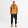 Hoodie Timberland com logótipo da árvore – Trigo/Preto
