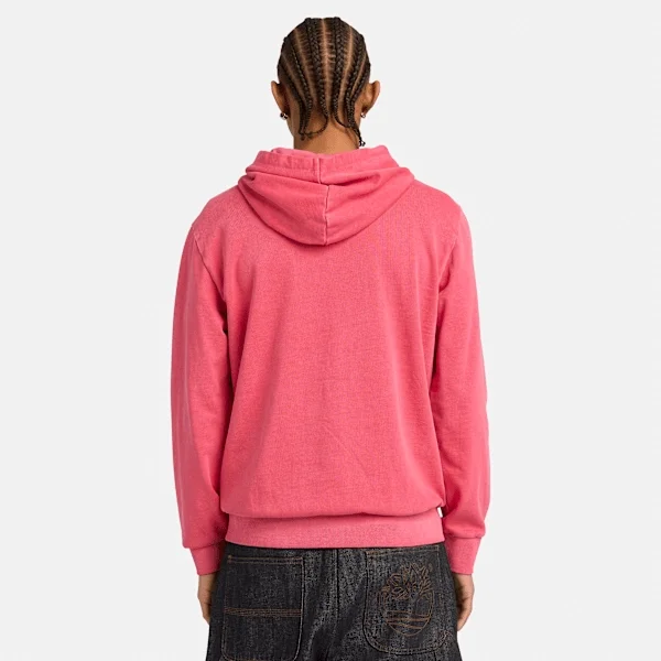 Hoodie tingido na peça para homem Hoodie tingido na peça para homem
