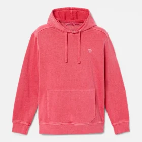 Hoodies com capuz Merrymack River tingidos em peça para homem