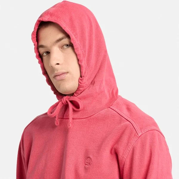 Hoodies com capuz Merrymack River tingidos em peça para homem Hoodies com capuz Merrymack River tingidos em peça para homem