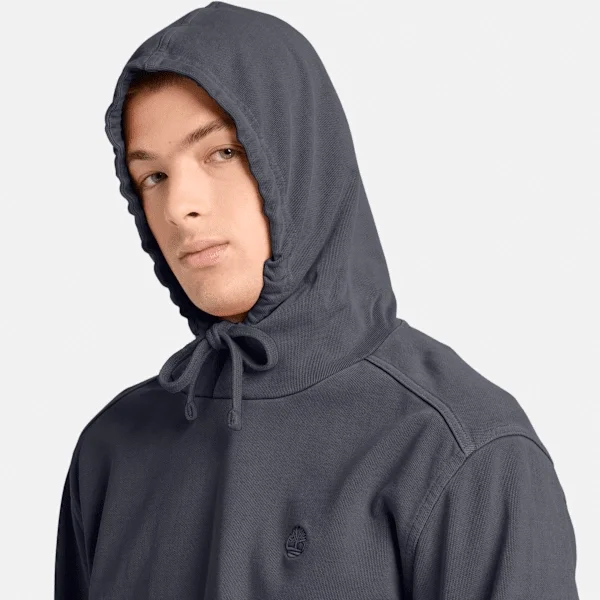 Hoodies com capuz Merrymack River tingidos em peça para homem Hoodies com capuz Merrymack River tingidos em peça para homem