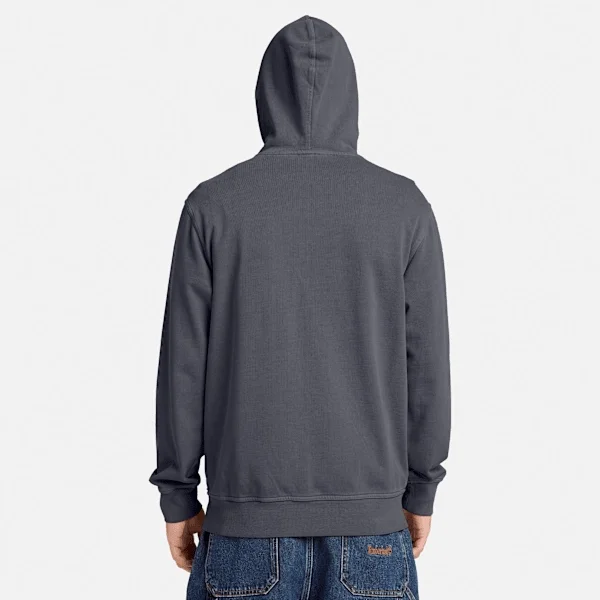 Hoodies com capuz Merrymack River tingidos em peça para homem Hoodies com capuz Merrymack River tingidos em peça para homem