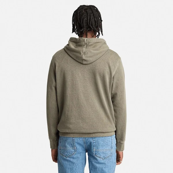 Hoodies com capuz Merrymack River tingidos em peça para homem Hoodies com capuz Merrymack River tingidos em peça para homem