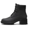 Kinsley 6-Inch Boot impermeável “Preto de grão integral”