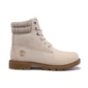 Lindon Woods 6-Inch Boot “Nubuck bege e gola estampada”
