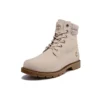 Lindon Woods 6-Inch Boot “Nubuck bege e gola estampada”