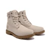Lindon Woods 6-Inch Boot “Nubuck bege e gola estampada”