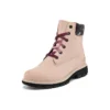 Lucia Way 6-Inch Boot com pingente, impermeável, “Nubuck Rosa Claro”