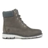 Lucia Way 6-Inch Boot de 15 cm, impermeável e de corte largo “Nubuck cinzento médio”