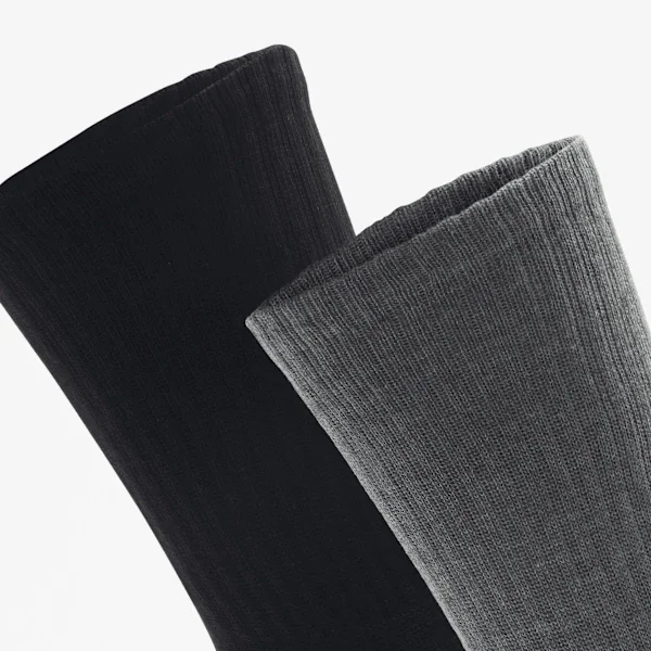 Meias Richford de cano curto com meia almofada, embalagem de 2 pares Meias Richford de cano curto com meia almofada, embalagem de 2 pares