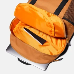 Mochila Calverton para homem em tom Trigo com logótipo