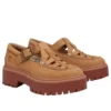 Plataforma Stone Street com fivela “Nubuck bege médio”
