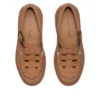 Plataforma Stone Street com fivela “Nubuck bege médio”