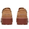 Plataforma Stone Street com fivela “Nubuck bege médio”