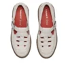 Plataforma Stone Street com fivela “Nubuck natural bege”