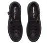 Plataforma Stone Street com fivela “Preto Full Grain”