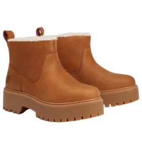 Plataforma Stone Street com Forro Quente “Castanho”