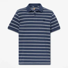 Polos de manga curta às riscas Millers River para homem