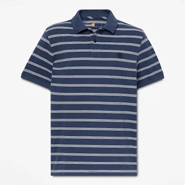 Polos de manga curta às riscas Millers River para homem Polos de manga curta às riscas Millers River para homem